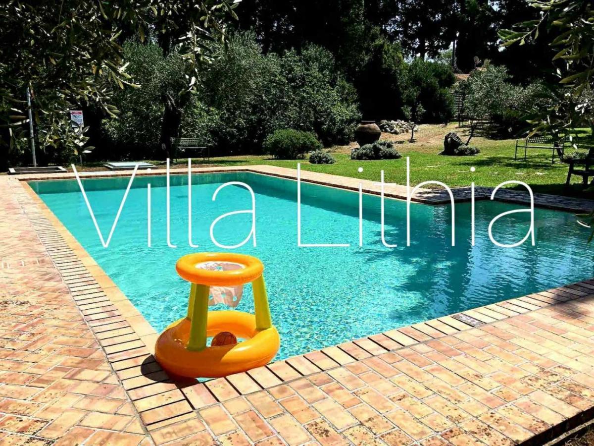 Villa Lithia Áno Korakiána Exterior foto